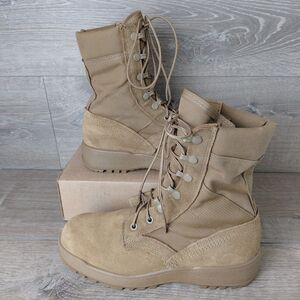 McRae Military Combat Boots Mens Size 6 Womens 8 Coyote Hot Weather Tactical OCP
